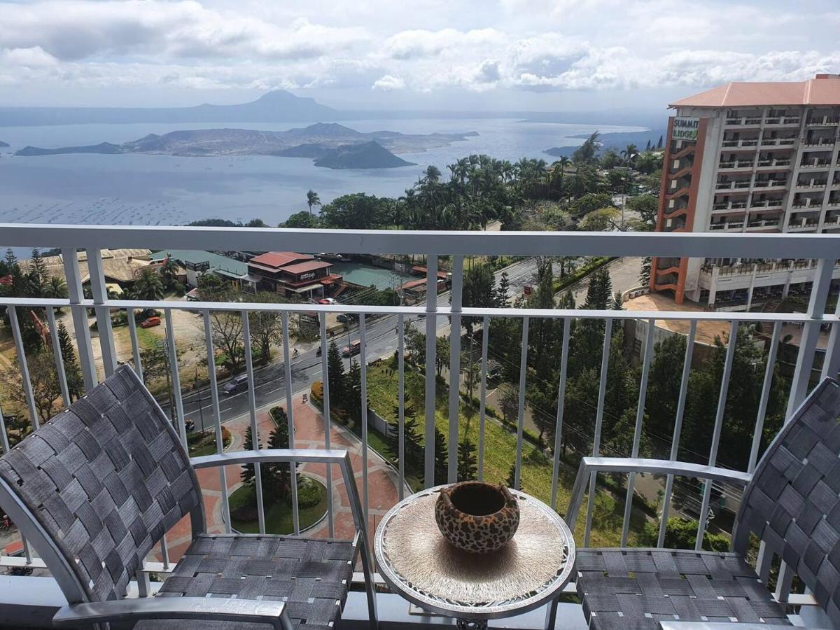 Panoramic View Of Taal 1727 Smdc With Wifi And Free Indoor Parking Aparthotel Tagaytay City Exterior photo